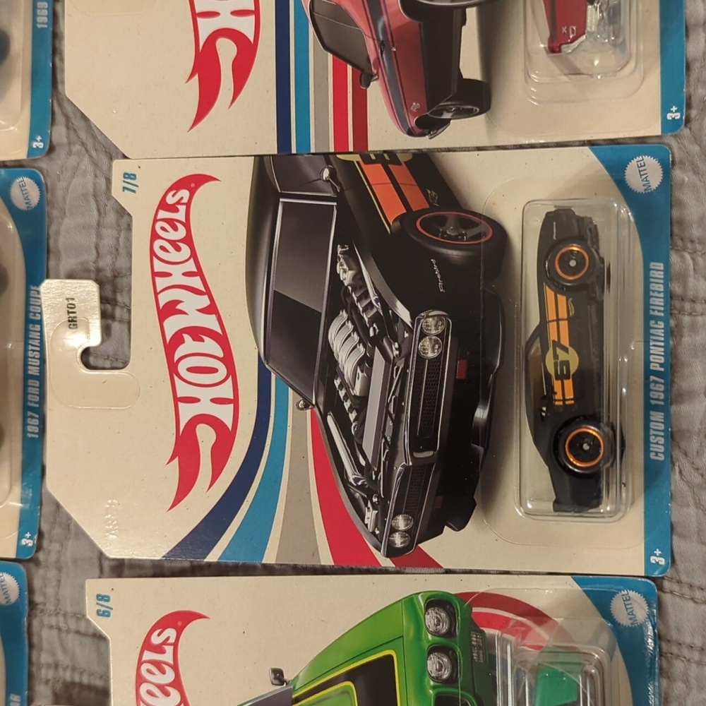 Hot Wheels muscle car series complete set 1-8 - Picture 9 of 10